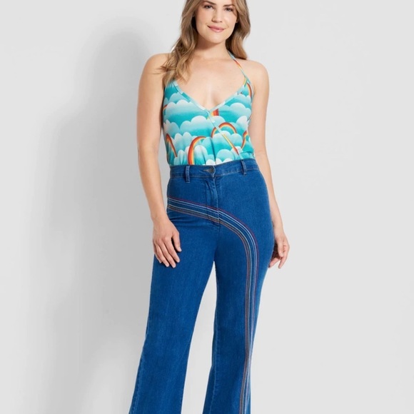 Last Summer a DJ Saved My Life Halter Bodysuit, Medium and Large, NWT - Picture 3 of 8